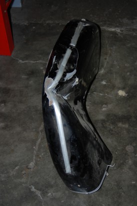 garde boue side car BMW