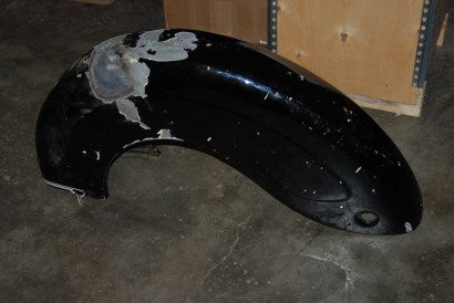 garde boue side car BMW