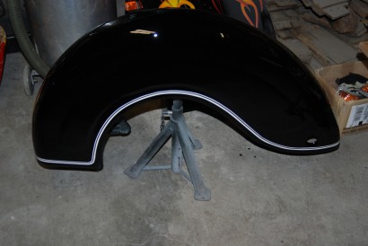 garde boue side car BMW